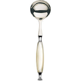 BUGATTI Country Ivory 20,5 cm - nabierka / łyżka do sosu stalowa