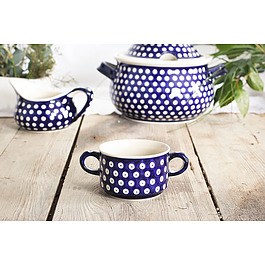 BOLESŁAWIEC GU-900 DEK. 42 260 ml - bulionówka ceramiczna