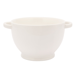 Bulionówka porcelanowa kremowa 460 ml