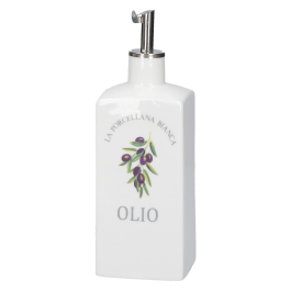 LA PORCELLANA BIANCA Conserva 0,25 l - butelka na olej porcelanowa