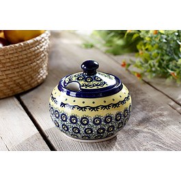 BOLESŁAWIEC GU-694 DEK. DU1 300 ml - cukiernica ceramiczna