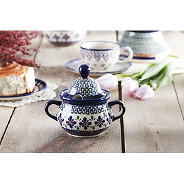 BOLESŁAWIEC GU-944 DEK. DU60 350 ml - cukiernica ceramiczna