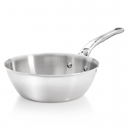 DE BUYER Affinity głęboka 24 cm - patelnia stalowa