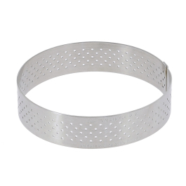 DE BUYER Edge 20,5 cm - rant do tarty perforowany ze stali nierdzewnej