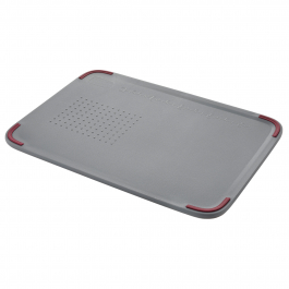 Deska do krojenia plastikowa FLORINA SMART SZARA 35,5 x 25 cm