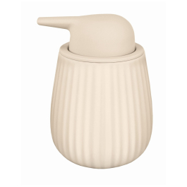 Dozownik do mydła w płynie lub płynu do mycia naczyń ceramiczny KLEINE WOLKE GROOVE