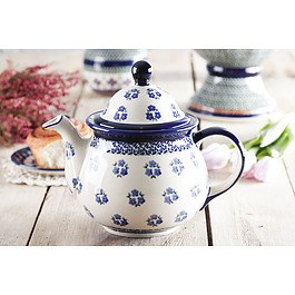 Dzbanek do herbaty i kawy ceramiczny GU-943 DEK. 224A Bolesławiec 1,7 l