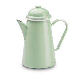 Dzbanek do kawy / Imbryk emaliowany OLKUSKIE WYROBY EMALIOWANE 1,3 l OWE Mint