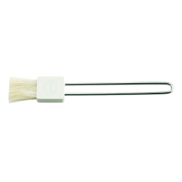 EVA TRIO 18 cm - Pędzel kuchenny ze stali nierdzewnej z naturalnym włosiem