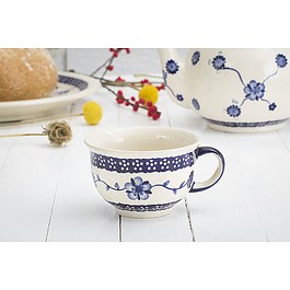 Filiżanka do kawy i herbaty Bolesławiec 220 ml - dek. 273