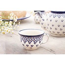 BOLESŁAWIEC GU-775 DEK. 882A 220 ml - filiżanka do kawy i herbaty ceramiczna