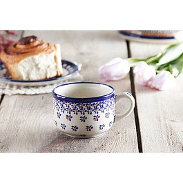BOLESŁAWIEC GU-886 DEK. 882A 220 ml - filiżanka do kawy i herbaty ceramiczna