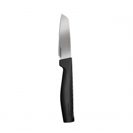 FISKARS Hard Edge 8,5 cm czarny - nóż do warzyw i owoców ze stali nierdzewnej