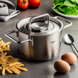FISSLER Pure Collection 1,9 l - garnek ze stali nierdzewnej z pokrywką