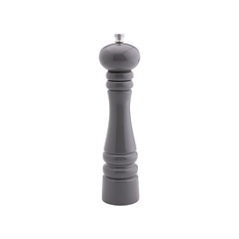 FLORINA Capri Klasyczny 18 cm ciemnoszary - młynek do soli i pieprzu drewniany