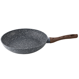 FLORINA Granite Pan 28 cm czarna - patelnia granitowa nieprzywierająca