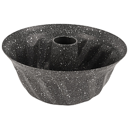 Forma do babki z tuleją metalowa GRANDE SZARA 24,5 cm
