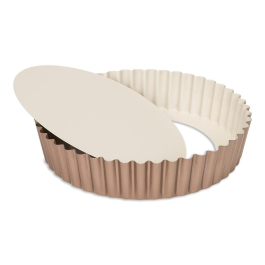 Forma do pieczenia tarty / quiche wysoka z wyjmowanym dnem PATISSE CERAMIC 25 cm