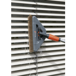 GARDENA Cleansystem Soft Brush szara - szczotka obrotowa do czyszczenia delikatnych powierzchni