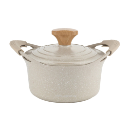 Garnek aluminiowy nieprzywierający z pokrywką FLORINA OSLO 2,8 l