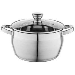 Garnek ze stali nierdzewnej z pokrywką FLORINA OLIVER 4,8 l