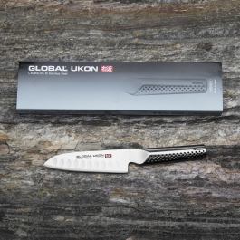 GLOBAL Ukon 14 cm - nóż japoński Santoku ze stali nierdzewnej