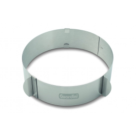 GUARDINI 28 cm - rant do tortu regulowany metalowy