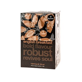 Czarna herbata w saszetkach VINTAGE TEAS ENGLISH BREAKFAST 30 szt.