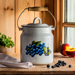 Kanka na mleko emaliowana 3,3 l