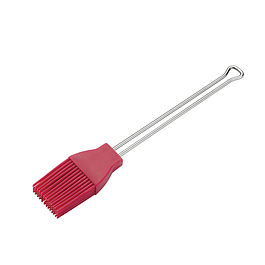 Kuchenprofi Brush 20 cm czerwony - pędzel kuchenny silikonowy