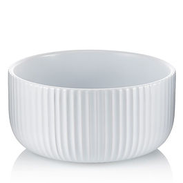 KELA Maila 23 cm biała - miska / salaterka ceramiczna