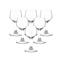 Kieliszki do wódki szklane RUBIN 40 ml 6 szt.