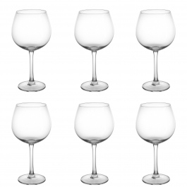 Kieliszki do wody szklane DIAMOND 440 ml 6 szt.