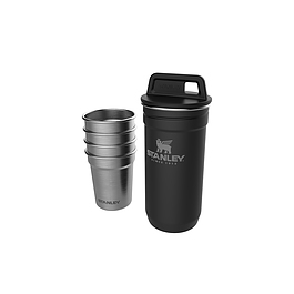 STANLEY Adventure 60 ml 4 szt. - kieliszki do wódki ze stali nierdzewnej z etui