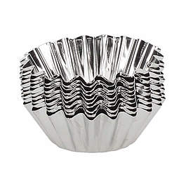 Foremki do pieczenia muffinek i babeczek metalowe INMET CUPCAKE 10 szt.