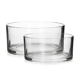 Miski / Salaterki szklane EDWANEX CLASSIC GLASS 2 szt.