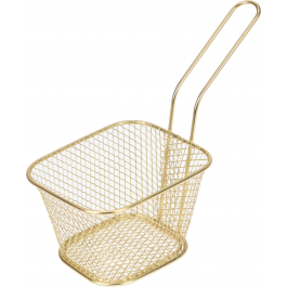 Koszyk do frytek metalowy z rączką MONDEX 8,5 cm
