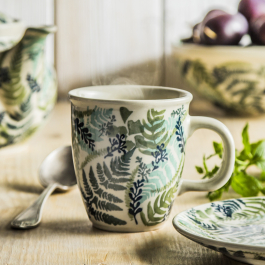 Kubek ceramiczny Manufaktura Bolesławiec 300 ml - dek. GZ39