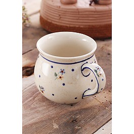 BOLESŁAWIEC GU-1452 DEK. 111 220 ml - kubek czeski ceramiczny