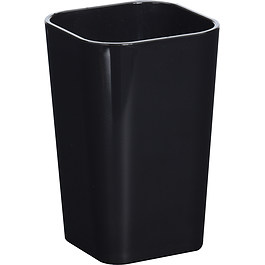 Kubek łazienkowy na szczoteczki plastikowy MONDEX CUP CZARNY