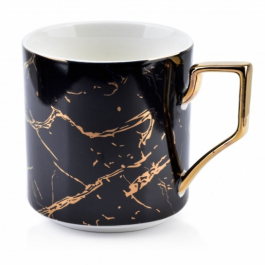 Kubek porcelanowy AFFEK DESIGN CRISTIE BLACK 360 ml