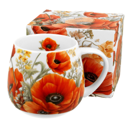 Kubek porcelanowy baryłka DUO FIVE O'CLOCK MAKI 430 ml