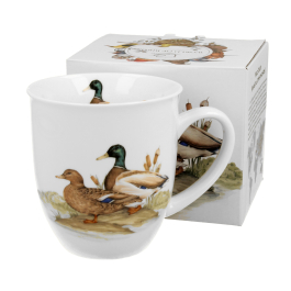 Kubek porcelanowy DUO ANIMALS PTASI ŚWIAT KACZKI 400 ml