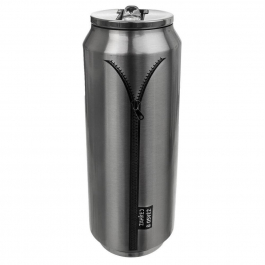 Kubek/ puszka termiczna ze stali nierdzewnej PUSZKA SUWAK 700 ml