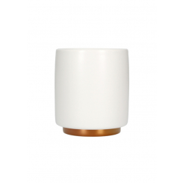 FELLOW Monty Cortado biały 130 ml - kubek z podwójną ścianką ceramiczny