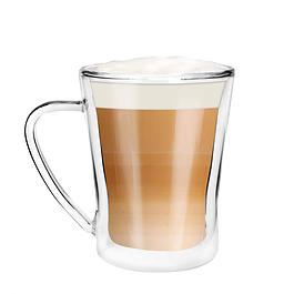 VIALLI DESIGN Amo 250 ml - kubek termiczny z podwójną ścianką szklany