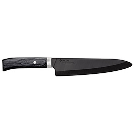KYOCERA Japan Chief 18 cm czarny - nóż szefa kuchni ceramiczny
