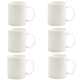LA PORCELLANA BIANCA Corte 350 ml 6 szt. - kubki porcelanowe