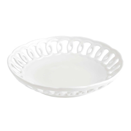 LA PORCELLANA BIANCA Firenze 16 cm - misa na owoce porcelanowa