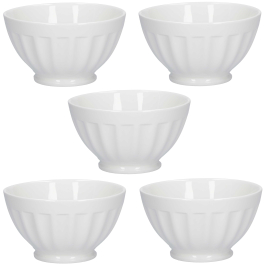 LA PORCELLANA BIANCA Pieve 14 cm 5 szt. - miski / salaterki porcelanowe